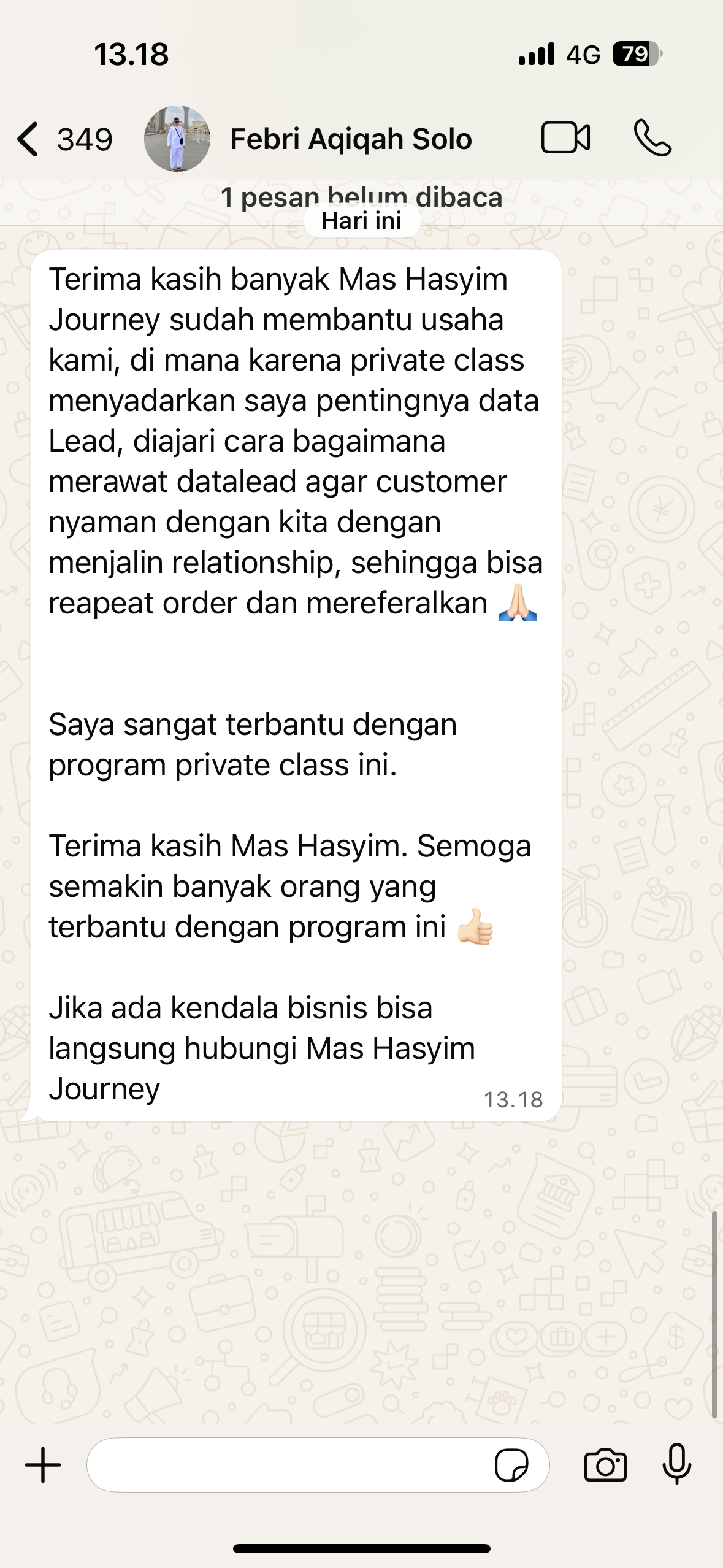 Testimoni Owner Aqiqah Al Amin