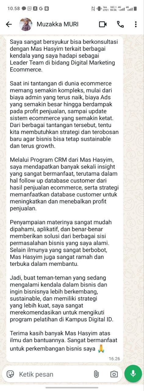 Testimoni Seller Shopee