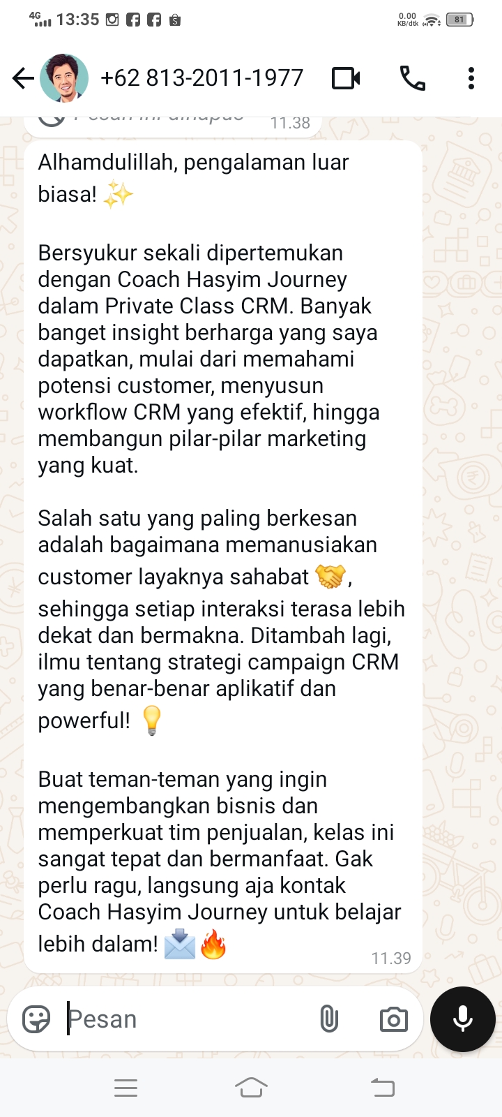 Owner Sentra Mukena